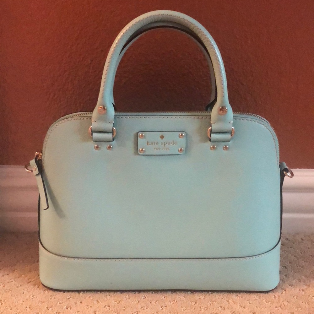 Turquoise Kate spade purse
